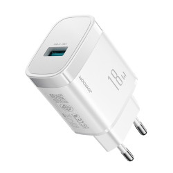 Strāvas adapteris JR-TF4 18W USB-A Wall Charger Balta