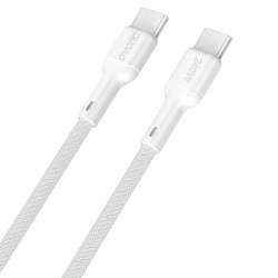Kaabel Dudao L9C Max 240W PD USB-C - USB-C 2m Valge