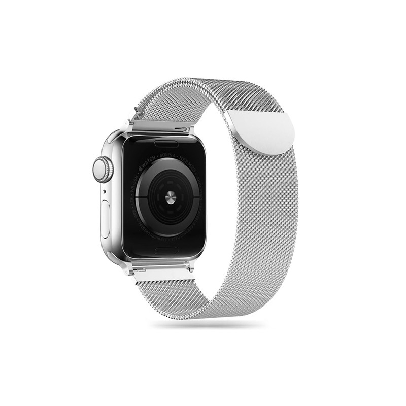Nutikella rihm MilaneseBand Apple Watch 38 / 40 / 41 mm Hõbe