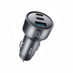 Autolaadija JR-CCN19 65W 3-in-1 car charger Tumehall
