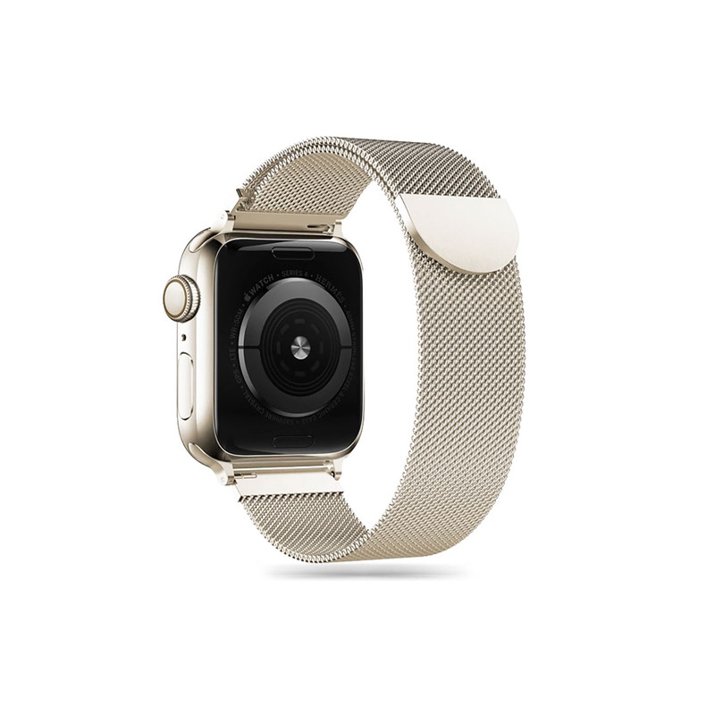 Nutikella rihm MilaneseBand Apple Watch 38 / 40 / 41 mm Beež