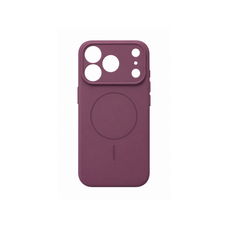 Viedtālruņa aizmugurējais vāciņš Apple iPhone 18 Pro Mag Case N7 Tumši sarkana