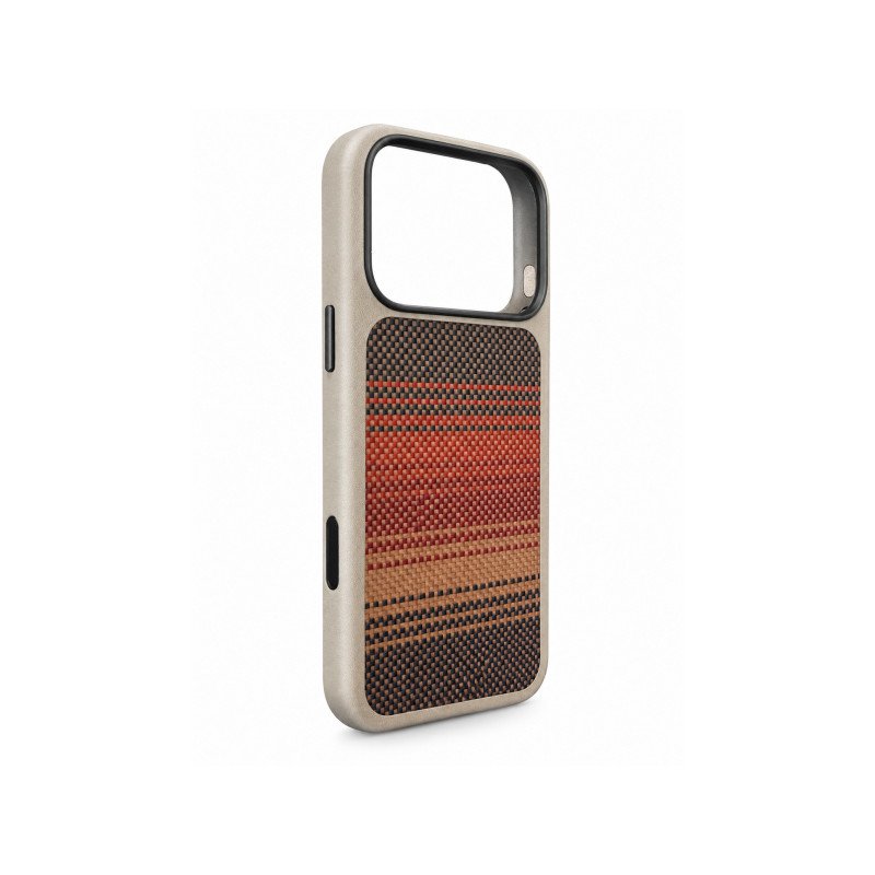 Nutitelefoni tagakaas Õun iPhone 18 Pro Max Full Wrap with Kevlar MagSafe Pruun, Punane