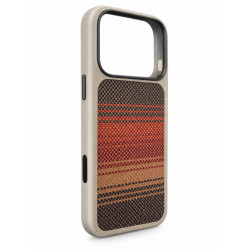 Nutitelefoni tagakaas Õun iPhone 18 Pro Full Wrap with Kevlar MagSafe Pruun, Punane