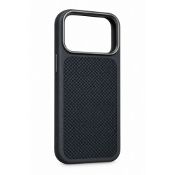 Nutitelefoni tagakaas Õun iPhone 18 Pro Full Wrap with Kevlar MagSafe Must