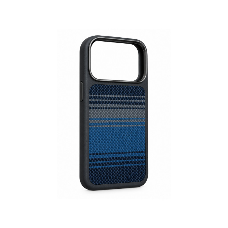 Viedtālruņa aizmugurējais vāciņš Apple iPhone 18 Pro Full Wrap with Kevlar MagSafe Tumši zila