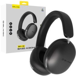 Bezvadu austiņas Over-ear Bluetooth Headphones BO-13 Bass Aceonix ANC (BO13-B) Melna