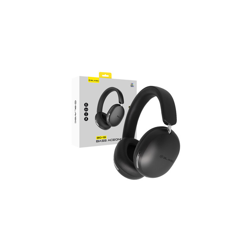 Juhtmevabad kõrvaklapid Over-ear Bluetooth Headphones BO-13 Bass Aceonix ANC (BO13-B) Must
