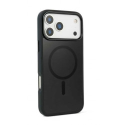 Nutitelefoni tagakaas Õun iPhone 18 Pro Max Mattklaasist mag Must