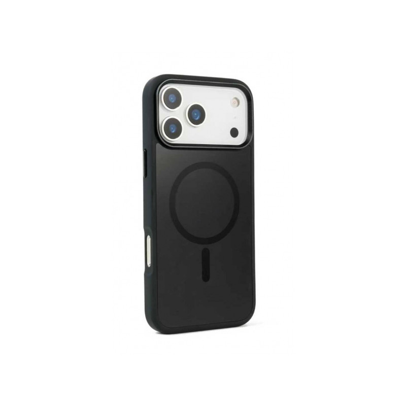 Viedtālruņa aizmugurējais vāciņš Apple iPhone 18 Pro Max Matte Glass Mag Melna