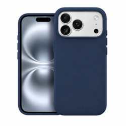 Nutitelefoni tagakaas Õun iPhone 18 Pro Silicone Case Mag MF Tumesinine