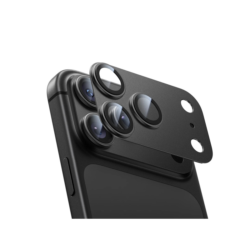 Nutitelefoni kaamerakaitse Õun iPhone 18 Pro Max GIA Dual All-Round Must
