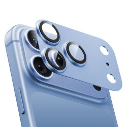 Viedtālruņa kameras aizsargstikls Apple iPhone 18 Pro Max GIA Dual All-Round Gaiši zila