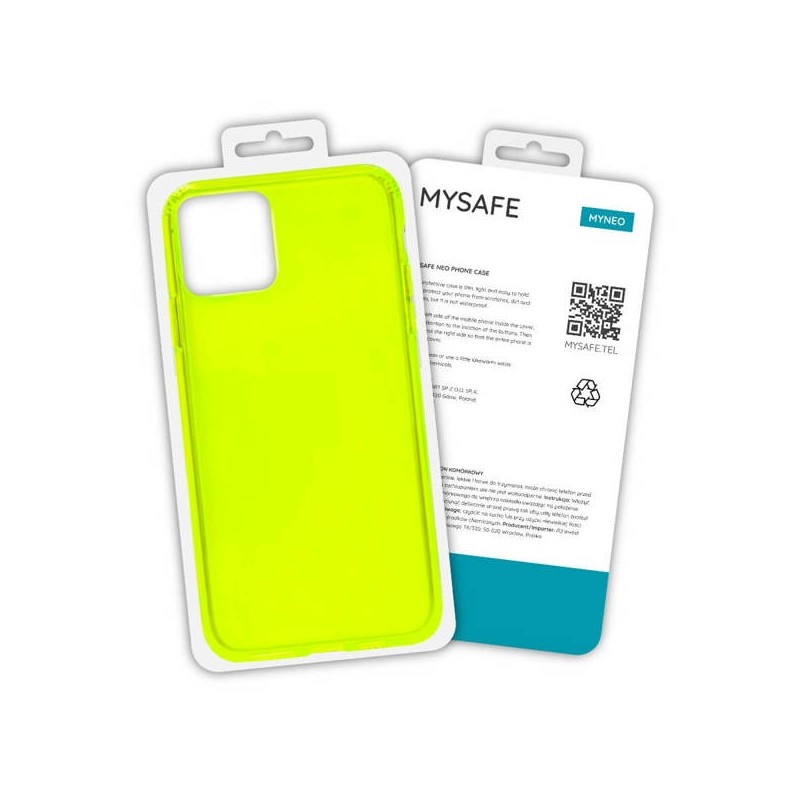Apple iPhone 12 mini Caurspīdīgs / Dzeltens