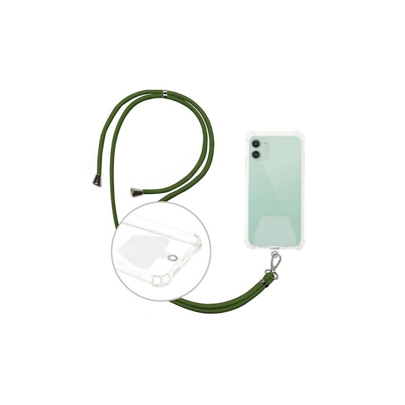 Striķis uz kakla Zaļš