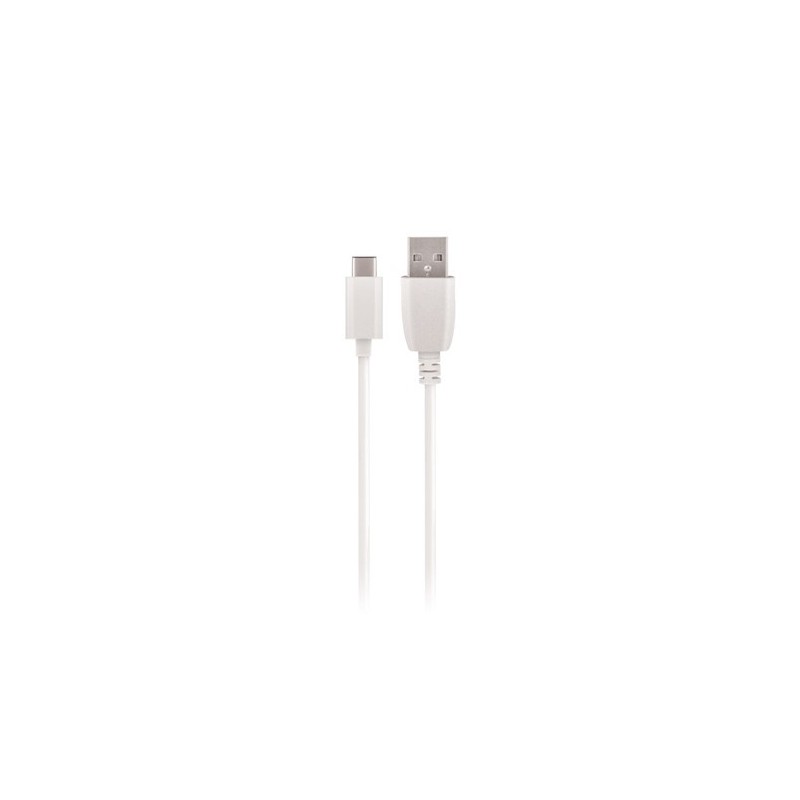 USB - USB-C 3,0 m 2A Balts